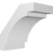 Ekena Millwork 5 1/2-in. W x 8-in. D x 8-in. H Merced Architectural Grade PVC Knee Brace BRCP055X08X08MRC - alternate 1